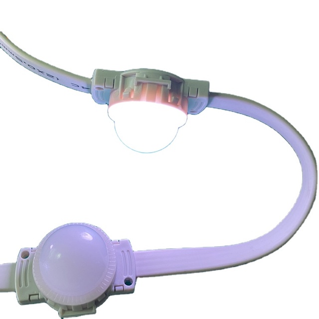 30mm Waterproof Full-Color RGB Smart WS2811 Pixel Light Modules IP68 Rated LED for Advertising and Christmas Decorations