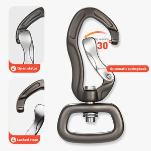 Jrsgs Hot Bán 4KN Độ Bền Cao Xoay Carabiner Móc Nhôm Đa-Công Cụ Cho Leo Núi Đi Bộ Đường Dài Con Chó Dây Xích Móc Nóng - Product Image 6