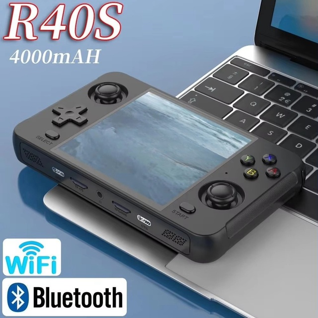 R40s Gamingboy Wireless Arcade Game Console Di Gioco 4.0 Inch Ips Screen Rk3566 Portable Retro handheld videogame Video Player