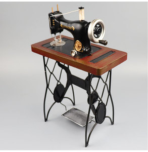 Sewing Machine <strong>Model</strong> Metal <strong>Crafts</strong> With Handmade for Home - Product Image 5