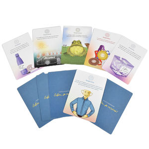 Op Maat Gemaakte Premium <span class=keywords><strong>Tarot</strong></span> Speelkaarten Gepersonaliseerd En Gepersonaliseerd Voor Volwassen Psychologiespel Gemaakt Van Plastic - Product Image 4