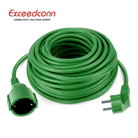 Chinese Fabrikant Schuko Plug Verlengsnoer Voor Tuin Kabel