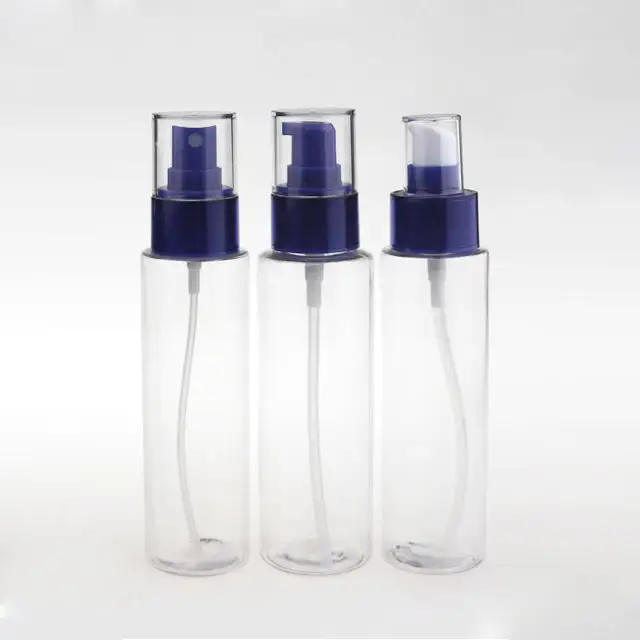 3oz 150ml Transparent Body Care Gel and Lotion Empty Bottle Packaging