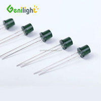 Diode infrarouge LED 5 mm 850 nm 940 nm émettrice ou réceptrice, trou traversant, ronde, noire (récepteur IR noir 100 pièces)