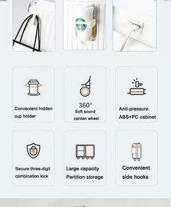 売れ筋ハードシェル旅行スーツケースセット高級デザイナー旅行バッグスーツケーストロリーボックスセットスーツケース3ピース荷物セット - Product Image 3