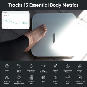 Báscula Inteligente Bluetooth para Grasa Corporal, Recargable, 180 kg, con Monitor <span class=keywords><strong>de</strong></span> Frecuencia Cardíaca y <span class=keywords><strong>Masa</strong></span> <span class=keywords><strong>Muscular</strong></span>, Venta al Por Mayor OEM - Product Image 2