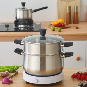 <span class=keywords><strong>Olla</strong></span> Vaporera de Acero Inoxidable 304 de Alto Rendimiento para Cocina Comercial, <span class=keywords><strong>Olla</strong></span> Profunda para Sopa con Opciones de Varios Tamaños - Product Image 5