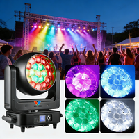 Nouveau produit : Projecteur LED Wash Moving Head 19x25W RGBW 4-en-1 avec zoom, pour scène et concerts