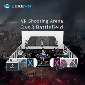 Leke Vr Gratis Roam Arena Schietsimulator Nul Latentie Multiplayer 9d Arcade Platform Virtual Reality Shooting Game Arena