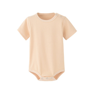 Abbigliamento per Neonati Misto di Fabbrica all'Ingrosso da 0 a <span class=keywords><strong>12</strong></span> <span class=keywords><strong>Mesi</strong></span> <span class=keywords><strong>Vestiti</strong></span> di Design per Neonati Tutina di Lusso in Cotone Biologico - Product Image 4