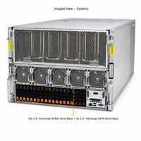 Servidor GPU AI Supermicro SYS-821GE-TNHR 8U, Doble Intel Xeon PCIe 5.0, HGX, Aprendizaje Profundo, Entrenamiento LLM, Inferencia, HPC