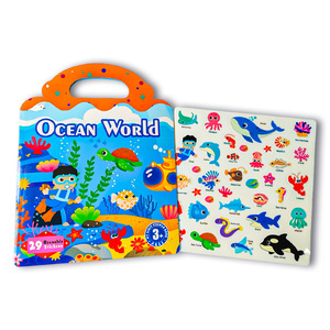 Nuevo libro <span class=keywords><strong>de</strong></span> pegatinas reutilizable para niños, <span class=keywords><strong>actividad</strong></span> <span class=keywords><strong>de</strong></span> moda, libros creativos <span class=keywords><strong>de</strong></span> pegatinas <span class=keywords><strong>de</strong></span> gelatina para niños pequeños <span class=keywords><strong>de</strong></span> 3 años o más, regalos <span class=keywords><strong>de</strong></span> cumpleaños - Product Image 6