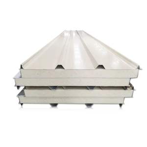 Panel Sándwich con Borde Sellado de PU, con 1 Año de Garantía, Diseño Moderno para Uso en Exteriores y Almacenes - Product Image 1