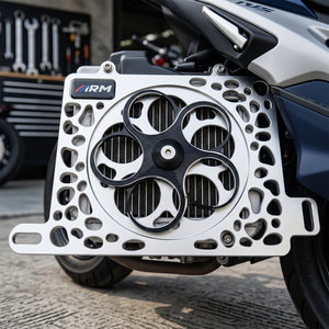 Acessórios CNC para Modificação de Motocicletas: Grade de Proteção para Radiador YAMAHA NMAX155 NVX155 AERO N155 V1 V2 - Product Image 4