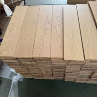 Suelo de Madera de Roble Blanco Europeo Alemán de 240 mm y 300 mm de Ancho, Suelo de Madera de Ingeniería, Madera Contrachapada