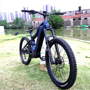 Emtb-Bicicleta Eléctrica dirt bike, bici con suspensión completa, ebike bafang m620, 1000w, 29 pulgadas, cuadro de pedal asistido