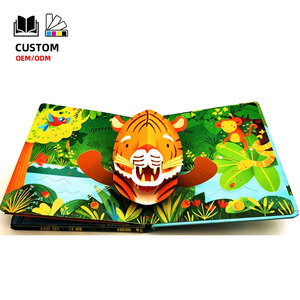Servicio de Impresión de Libros Infantiles de Bajo Costo, Libro de Tapa Dura Personalizado, Libro de Cuentos para Niños, Educativo, con Pegatinas, Actividades, en Inglés - Product Image 2