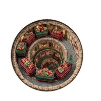 Weihnachtlicher Kunstkaschmir-Bodenteppich, Bestseller, Verdickter Teppich für Wohnzimmer, Isolierender Rutschfester Teppich für Online-Shops
