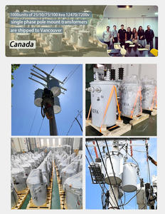 Jzp उच्च गुणवत्ता वाले कारखाने की कीमत 37.5kva 25 kva 7600v से 240/120v 60hz एकल चरण पोल-माउंटेड ट्रांसफार्मर - Product Image 4