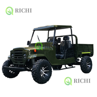 Jeep utilitaire 350cc avec boîte de chargement, puissant, grande cylindrée, idéal pour la ferme, le ranch, la construction, le transport de matériaux