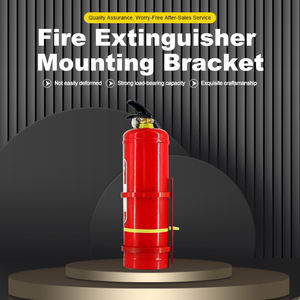 ชั้นวางถังดับเพลิงแบบติดผนังที่ยืดหยุ่นได้พร้อมที่แขวนสำหรับอุปกรณ์ขนาด 2 กก. 4 กก. 5 กก. - Product Image 5