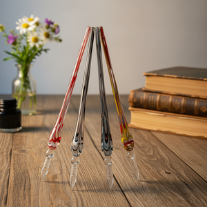 ชุดปากกาแก้ว<span class=keywords><strong>เขียน</strong></span>ลายอักษร 3 ชิ้น ลายยูนิคอร์น สำหรับเป็นของขวัญวันเกิดและของที่ระลึก - Product Image 1