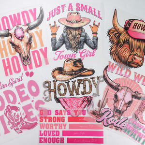 Many Cartoon Cute Cow Valentine'S Day Southern Style Dtf Transfers For Shirt St. Patrick'S Day Lucky Highland Cow Dtf Transfers - Product Image 5