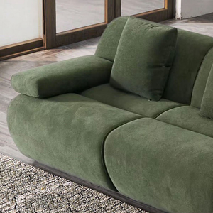 Sofás Elegantes de Tela Envasados al Vacío y Comprimidos, Estilo Simple, Sofá Económico sin Estructura, Sofá Comprimido de 3 Plazas - Product Image 6