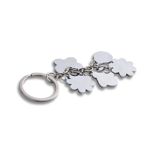 Promotional Gift Creative Flower Fashion <b>Keyring</b> Metal Enamel Custom Design Metal Keychain - Product Image 6