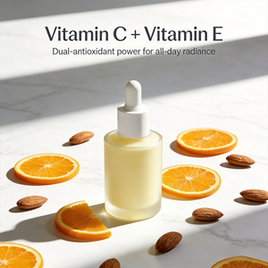 Sérum à la vitamine C, sérum éclaircissant et illuminateur pour le visage, pour une peau d'apparence éclatante et sans âge - Product Image 2