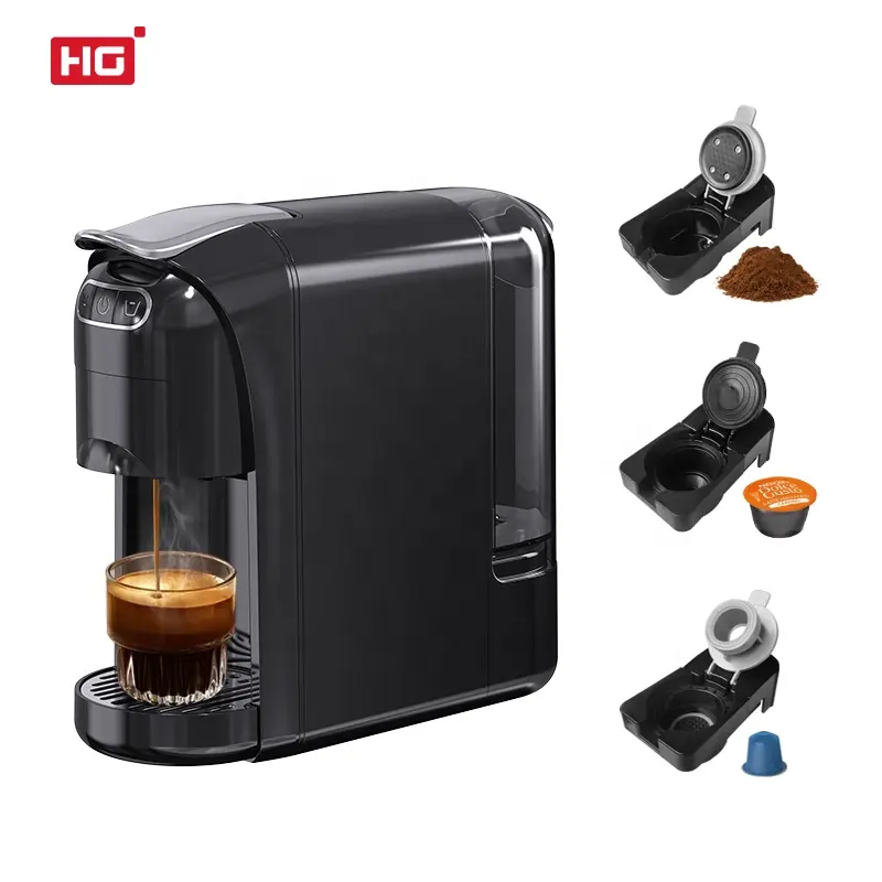 3-in-1-Kaffeemaschine K-Tasse Kapsel-Kaffeemaschine Espressomaschine elektrische Kaffeemaschine