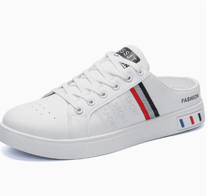 Zapatillas Deportivas Transpirables para Hombre, Estilo Mule, Blancas, Casuales, para Usar Todo el Día - Product Image 5
