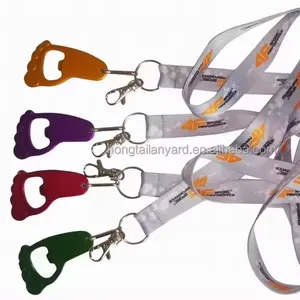 Gepersonaliseerde Aangepaste Patroon Flesopener Lanyard Kenmerken Express Flesopener Feest Flesopener