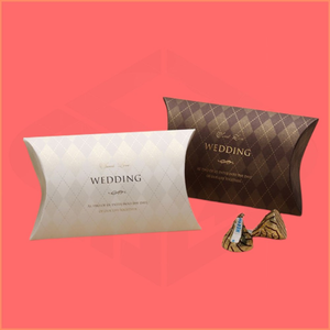 Full Color,Custom <strong>Simple</strong> logo Design Printing Small Gift Packing Pillow case Paper Box - Product Image 1