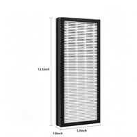 Filtre HEPA de remplacement pour purificateur d'air Vevas 8000 Elite Pro Series, 2 filtres HEPA véritables, 8 pré-filtres au charbon premium