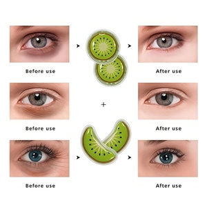 <span class=keywords><strong>Masque</strong></span> pour les yeux en gel de thérapie froide à imprimé de fruits personnalisé en gros avec gel rafraîchissant Sac relaxant pour un confort optimal - Product Image 4