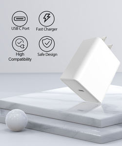 Servicio Integral: 2 Cargadores de Pared de 20W con Enchufe Estadounidense y Cable USB C de 60W, Empacados en una Bolsa de PE, para Cargar Teléfonos Móviles - Product Image 3