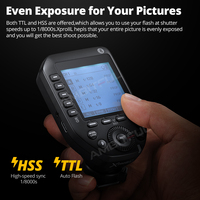 Godox XPROII-L 1/8000S 2.4G Système X sans fil TTL HSS Émetteur de déclenchement d'écran LCD pour appareil photo Leica Godox Flash Speedlite