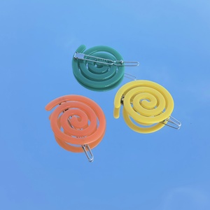 HONEY FLOWER Summer Style Hair Accessories Foreign Trade vortex Mosquito Coil Frog <strong>Buckle</strong> Bangs Hair <strong>Clip</strong> - Product Image 2