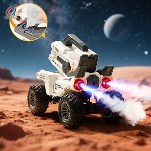 Coche de juguete Chengji <span class=keywords><strong>2</strong></span> en 1 con control remoto, coches de acrobacias con burbujas, vehículo ligero <span class=keywords><strong>2</strong></span>.4G para niños, coche RC con burbujas - Product Image 2
