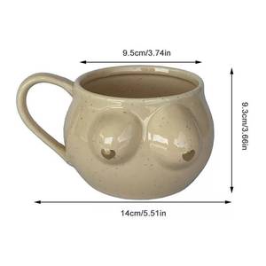 <span class=keywords><strong>Taza</strong></span> Creativa con Forma de Senos Grandes, <span class=keywords><strong>Regalo</strong></span> de Cumpleaños o Navidad, <span class=keywords><strong>Taza</strong></span> de Cerámica Rosa <span class=keywords><strong>Personalizada</strong></span> con Corazón Dorado, Tazas Interesantes para Café, Té y Agua - Product Image 4