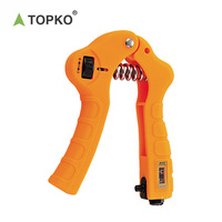 TOPKO Agarre Ajustable con Contador para Gimnasio, Fitness, Fuerza y Ejercicios de Mano, Dispositivo Entrenador de Fuerza de Agarre