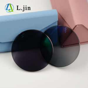 L.jin <span class=keywords><strong>1.61</strong></span> 1.67 변색 렌즈 스핀 옵틱 렌즈 포토 그레이 단초점 블루라이트 차단 비구면 PGX 레진 광학 렌즈 - Product Image 4