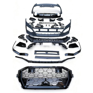 Kit de carrosserie de voiture de mise à niveau Offre Spéciale pare-chocs avant avec grille pare-chocs arrière avec diffuseur pour <span class=keywords><strong>Audi</strong></span> Q8 <span class=keywords><strong>SQ8</strong></span> à RSQ8 2019-2023 - Product Image 1