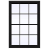 Fenêtre fixe moderne au design français Cadre en acier Rideau à persiennes en fer Cadre en acier insonorisé Style ouvert Ouverture verticale