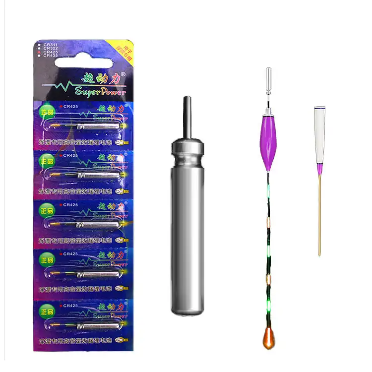 2022 New fishing tackle products supplies freshwater fishing tackle night Special battery CR425 for electronic float