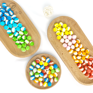 Lecca lecca-lecca arcobaleno aromatizzato certificato Halal gustoso e gustoso carino e divertente nella confezione della borsa - Product Image 6