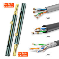 Herramienta Enderezadora de Cables de Red SIXIANTO - Desenreda y Suaviza Pares Trenzados de Forma Instantánea para Cables Ethernet Cat5e/Cat6