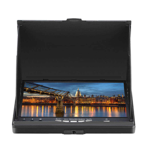 LCD5802D 5.8GHz 40CH FPV Monitor 7 Inch 800x480 with DVR & Built-in Battery for RC Multicopter <b>Quadcopter</b> - Product Image 4