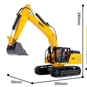 SJY-1150 Modelo a Escala 1:35 de Excavadora Estática de Aleación Metálica Fundida a Presión, Vehículo de Ingeniería, Camión de Construcción, Juguete para Niños - Product Image 5